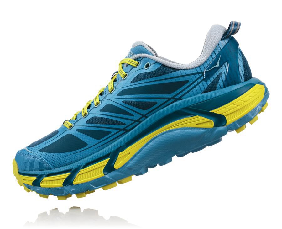 Chaussure Trail Hoka One One Mafate Speed 2 Homme - Bleu - ILM-890462